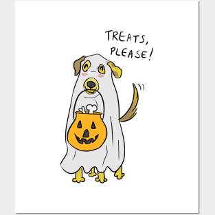 Treats, please! Posters and Art